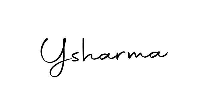 The best way (Autography-DOLnW) to make a short signature is to pick only two or three words in your name. The name Ysharma include a total of six letters. For converting this name. Ysharma signature style 10 images and pictures png