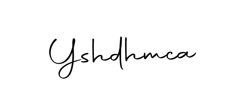 You should practise on your own different ways (Autography-DOLnW) to write your name (Yshdhmca) in signature. don't let someone else do it for you. Yshdhmca signature style 10 images and pictures png