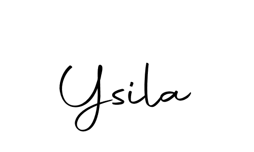 How to make Ysila signature? Autography-DOLnW is a professional autograph style. Create handwritten signature for Ysila name. Ysila signature style 10 images and pictures png