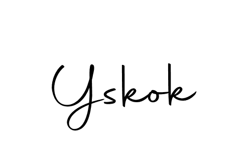 This is the best signature style for the Yskok name. Also you like these signature font (Autography-DOLnW). Mix name signature. Yskok signature style 10 images and pictures png