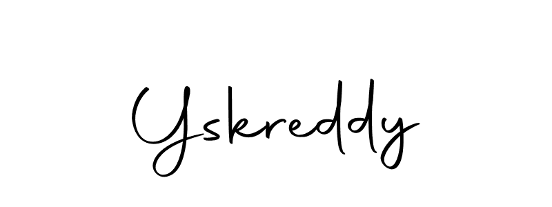 Autography-DOLnW is a professional signature style that is perfect for those who want to add a touch of class to their signature. It is also a great choice for those who want to make their signature more unique. Get Yskreddy name to fancy signature for free. Yskreddy signature style 10 images and pictures png