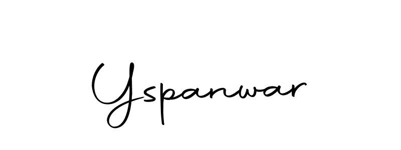 How to make Yspanwar name signature. Use Autography-DOLnW style for creating short signs online. This is the latest handwritten sign. Yspanwar signature style 10 images and pictures png