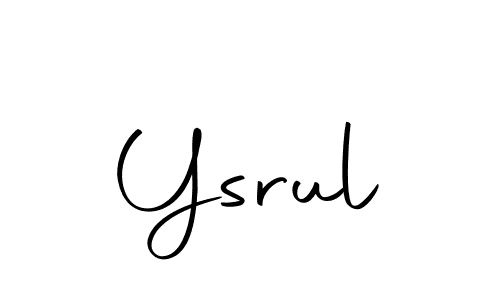 Use a signature maker to create a handwritten signature online. With this signature software, you can design (Autography-DOLnW) your own signature for name Ysrul. Ysrul signature style 10 images and pictures png