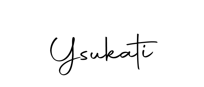 Create a beautiful signature design for name Ysukati. With this signature (Autography-DOLnW) fonts, you can make a handwritten signature for free. Ysukati signature style 10 images and pictures png
