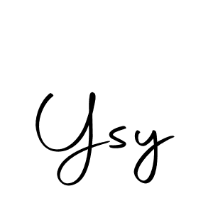 Use a signature maker to create a handwritten signature online. With this signature software, you can design (Autography-DOLnW) your own signature for name Ysy. Ysy signature style 10 images and pictures png