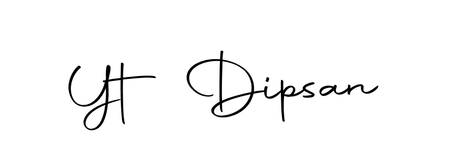 Make a short Yt Dipsan signature style. Manage your documents anywhere anytime using Autography-DOLnW. Create and add eSignatures, submit forms, share and send files easily. Yt Dipsan signature style 10 images and pictures png