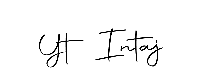 Similarly Autography-DOLnW is the best handwritten signature design. Signature creator online .You can use it as an online autograph creator for name Yt Intaj. Yt Intaj signature style 10 images and pictures png