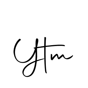 Make a beautiful signature design for name Ytm. With this signature (Autography-DOLnW) style, you can create a handwritten signature for free. Ytm signature style 10 images and pictures png
