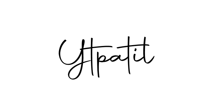 Autography-DOLnW is a professional signature style that is perfect for those who want to add a touch of class to their signature. It is also a great choice for those who want to make their signature more unique. Get Ytpatil name to fancy signature for free. Ytpatil signature style 10 images and pictures png