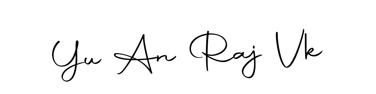 Yu An Raj Vk stylish signature style. Best Handwritten Sign (Autography-DOLnW) for my name. Handwritten Signature Collection Ideas for my name Yu An Raj Vk. Yu An Raj Vk signature style 10 images and pictures png