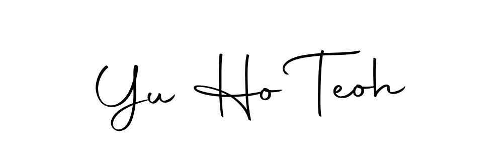 Make a beautiful signature design for name Yu Ho Teoh. Use this online signature maker to create a handwritten signature for free. Yu Ho Teoh signature style 10 images and pictures png