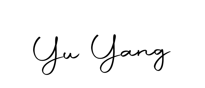 How to make Yu Yang name signature. Use Autography-DOLnW style for creating short signs online. This is the latest handwritten sign. Yu Yang signature style 10 images and pictures png