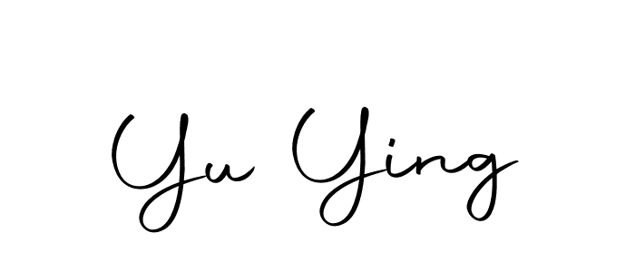 Use a signature maker to create a handwritten signature online. With this signature software, you can design (Autography-DOLnW) your own signature for name Yu Ying. Yu Ying signature style 10 images and pictures png