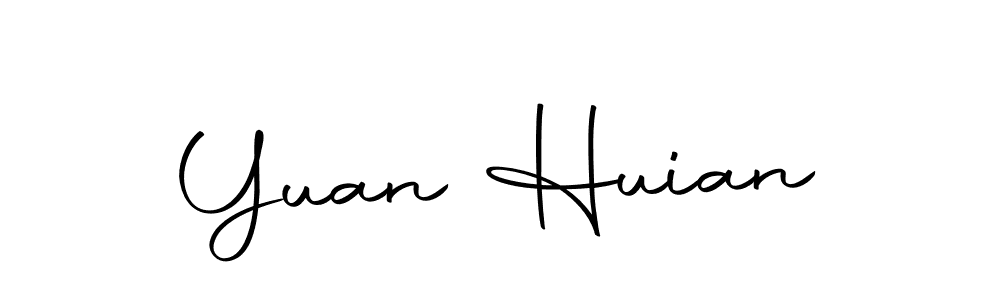 Yuan Huian stylish signature style. Best Handwritten Sign (Autography-DOLnW) for my name. Handwritten Signature Collection Ideas for my name Yuan Huian. Yuan Huian signature style 10 images and pictures png