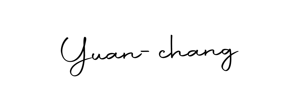 Make a beautiful signature design for name Yuan-chang. Use this online signature maker to create a handwritten signature for free. Yuan-chang signature style 10 images and pictures png