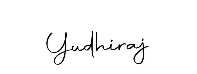 Design your own signature with our free online signature maker. With this signature software, you can create a handwritten (Autography-DOLnW) signature for name Yudhiraj. Yudhiraj signature style 10 images and pictures png