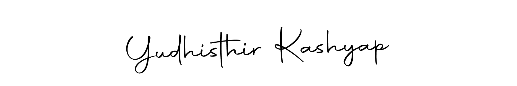 if you are searching for the best signature style for your name Yudhisthir Kashyap. so please give up your signature search. here we have designed multiple signature styles  using Autography-DOLnW. Yudhisthir Kashyap signature style 10 images and pictures png
