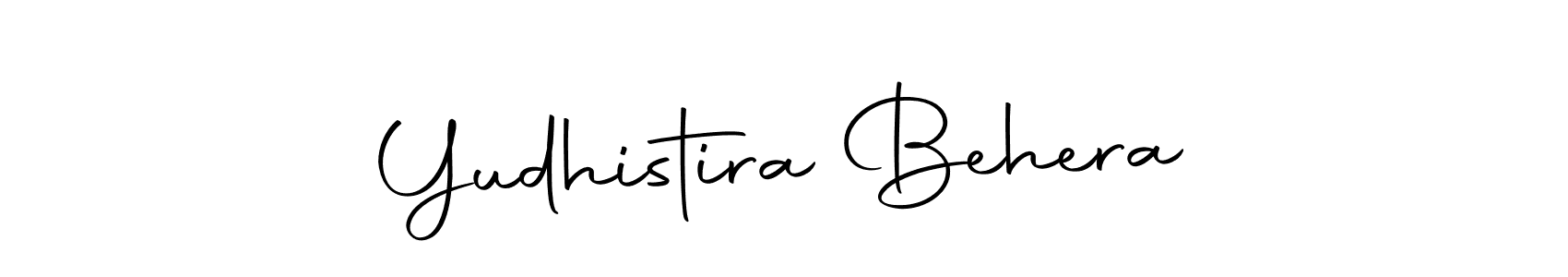 The best way (Autography-DOLnW) to make a short signature is to pick only two or three words in your name. The name Yudhistira Behera include a total of six letters. For converting this name. Yudhistira Behera signature style 10 images and pictures png