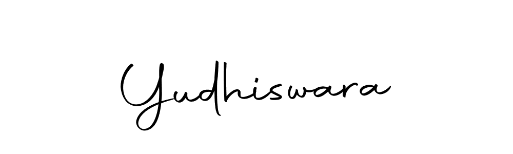 Create a beautiful signature design for name Yudhiswara. With this signature (Autography-DOLnW) fonts, you can make a handwritten signature for free. Yudhiswara signature style 10 images and pictures png