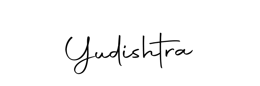 How to make Yudishtra signature? Autography-DOLnW is a professional autograph style. Create handwritten signature for Yudishtra name. Yudishtra signature style 10 images and pictures png