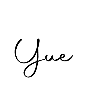 Create a beautiful signature design for name Yue. With this signature (Autography-DOLnW) fonts, you can make a handwritten signature for free. Yue signature style 10 images and pictures png