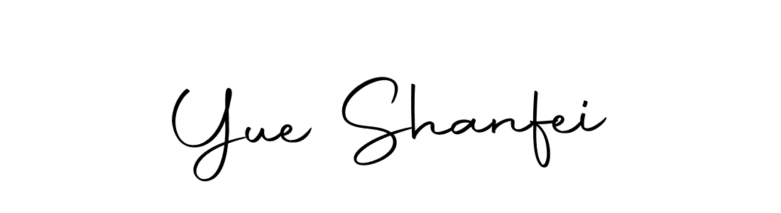 Yue Shanfei stylish signature style. Best Handwritten Sign (Autography-DOLnW) for my name. Handwritten Signature Collection Ideas for my name Yue Shanfei. Yue Shanfei signature style 10 images and pictures png