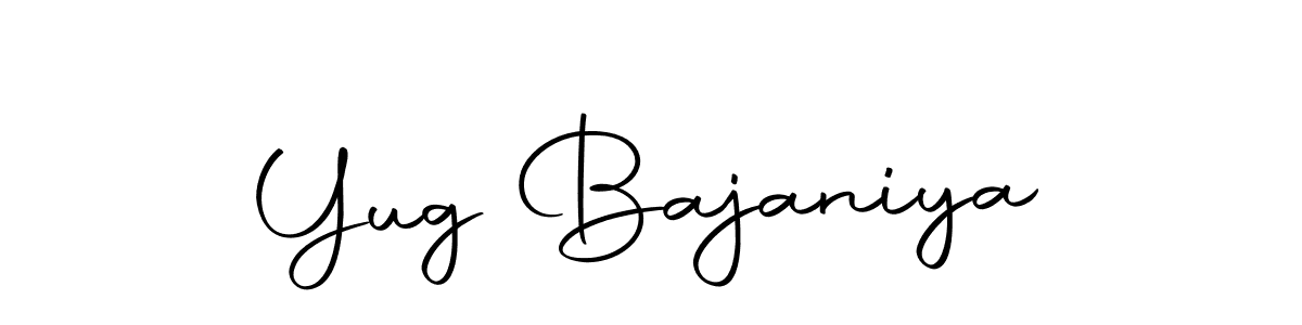 This is the best signature style for the Yug Bajaniya name. Also you like these signature font (Autography-DOLnW). Mix name signature. Yug Bajaniya signature style 10 images and pictures png