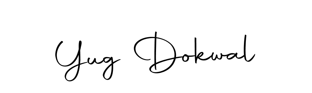 Once you've used our free online signature maker to create your best signature Autography-DOLnW style, it's time to enjoy all of the benefits that Yug Dokwal name signing documents. Yug Dokwal signature style 10 images and pictures png