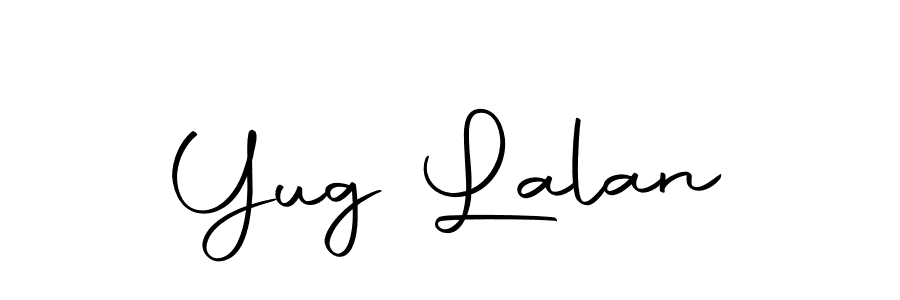 It looks lik you need a new signature style for name Yug Lalan. Design unique handwritten (Autography-DOLnW) signature with our free signature maker in just a few clicks. Yug Lalan signature style 10 images and pictures png