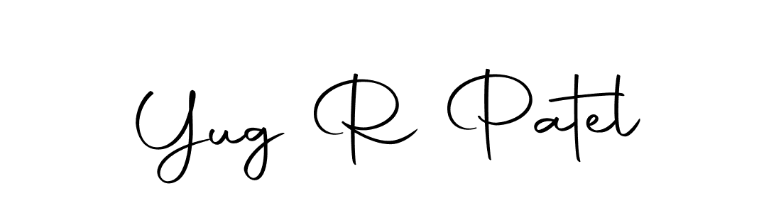 Also we have Yug R Patel name is the best signature style. Create professional handwritten signature collection using Autography-DOLnW autograph style. Yug R Patel signature style 10 images and pictures png