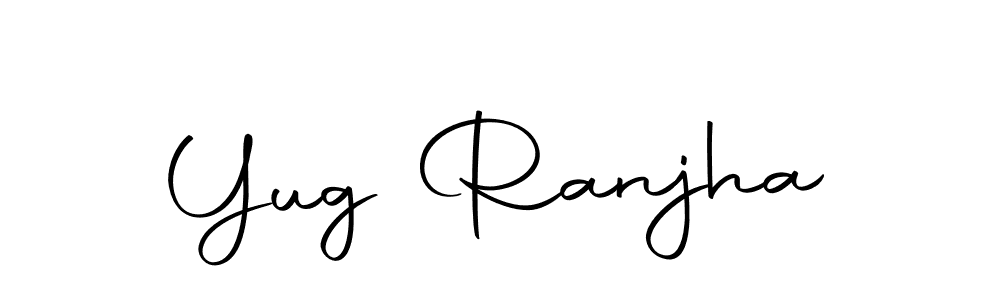 Design your own signature with our free online signature maker. With this signature software, you can create a handwritten (Autography-DOLnW) signature for name Yug Ranjha. Yug Ranjha signature style 10 images and pictures png