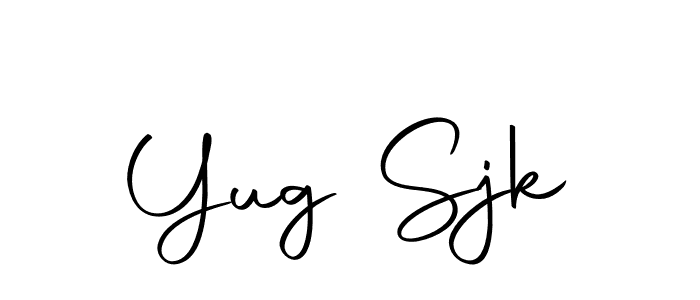 How to make Yug Sjk signature? Autography-DOLnW is a professional autograph style. Create handwritten signature for Yug Sjk name. Yug Sjk signature style 10 images and pictures png