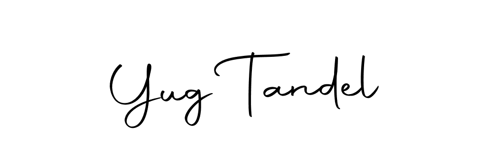 Also we have Yug Tandel name is the best signature style. Create professional handwritten signature collection using Autography-DOLnW autograph style. Yug Tandel signature style 10 images and pictures png