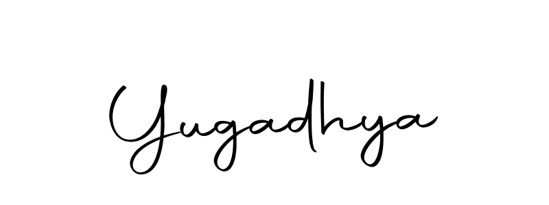 How to make Yugadhya signature? Autography-DOLnW is a professional autograph style. Create handwritten signature for Yugadhya name. Yugadhya signature style 10 images and pictures png