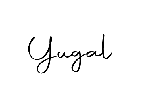 Make a beautiful signature design for name Yugal. With this signature (Autography-DOLnW) style, you can create a handwritten signature for free. Yugal signature style 10 images and pictures png