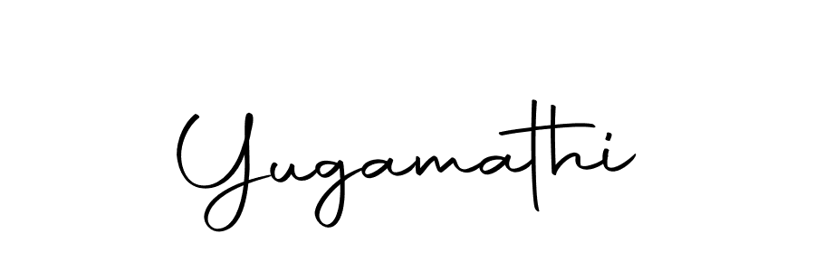 Design your own signature with our free online signature maker. With this signature software, you can create a handwritten (Autography-DOLnW) signature for name Yugamathi. Yugamathi signature style 10 images and pictures png