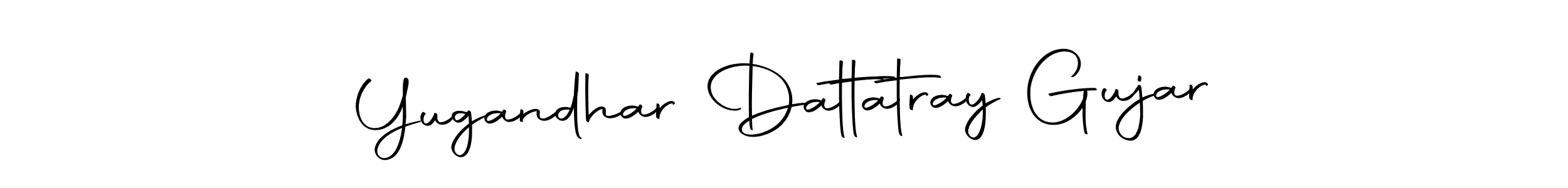 See photos of Yugandhar Dattatray Gujar official signature by Spectra . Check more albums & portfolios. Read reviews & check more about Autography-DOLnW font. Yugandhar Dattatray Gujar signature style 10 images and pictures png