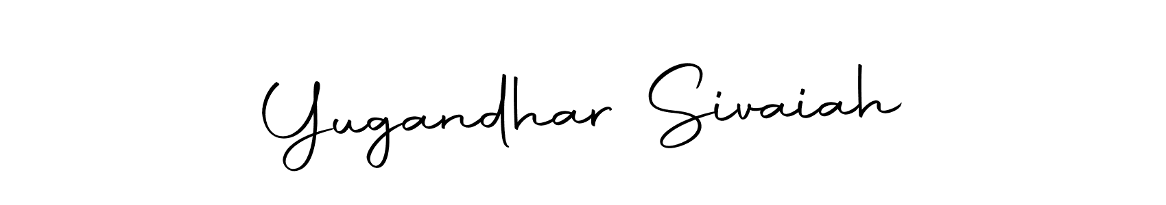 Once you've used our free online signature maker to create your best signature Autography-DOLnW style, it's time to enjoy all of the benefits that Yugandhar Sivaiah name signing documents. Yugandhar Sivaiah signature style 10 images and pictures png