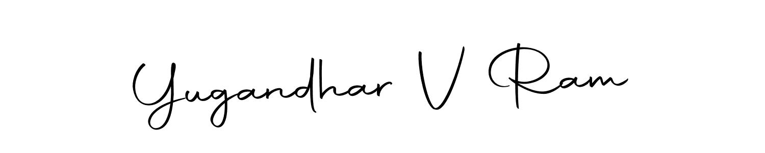 Also You can easily find your signature by using the search form. We will create Yugandhar V Ram name handwritten signature images for you free of cost using Autography-DOLnW sign style. Yugandhar V Ram signature style 10 images and pictures png