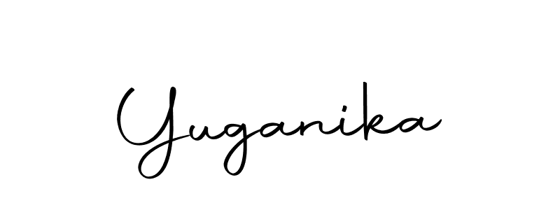 Yuganika stylish signature style. Best Handwritten Sign (Autography-DOLnW) for my name. Handwritten Signature Collection Ideas for my name Yuganika. Yuganika signature style 10 images and pictures png