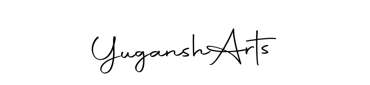 Make a beautiful signature design for name Yugansh  Arts. With this signature (Autography-DOLnW) style, you can create a handwritten signature for free. Yugansh  Arts signature style 10 images and pictures png