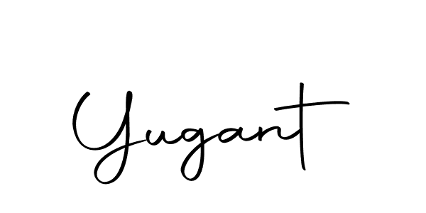 Also we have Yugant name is the best signature style. Create professional handwritten signature collection using Autography-DOLnW autograph style. Yugant signature style 10 images and pictures png