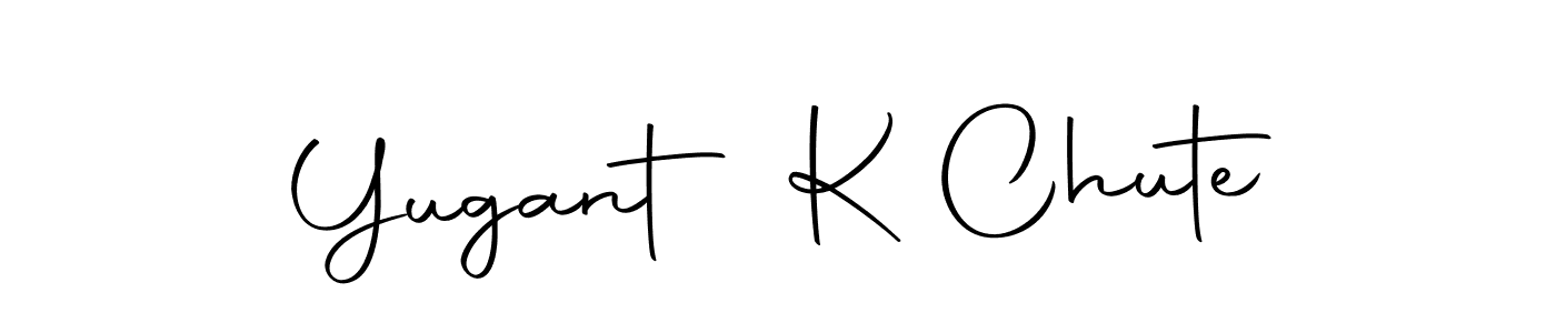 if you are searching for the best signature style for your name Yugant K Chute. so please give up your signature search. here we have designed multiple signature styles  using Autography-DOLnW. Yugant K Chute signature style 10 images and pictures png