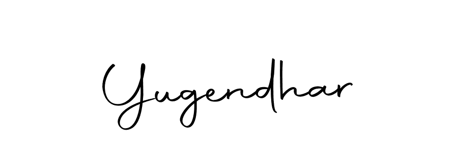 Make a beautiful signature design for name Yugendhar. Use this online signature maker to create a handwritten signature for free. Yugendhar signature style 10 images and pictures png