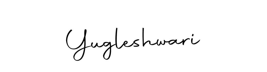 How to make Yugleshwari name signature. Use Autography-DOLnW style for creating short signs online. This is the latest handwritten sign. Yugleshwari signature style 10 images and pictures png