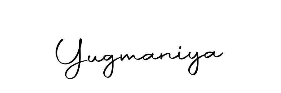 Also we have Yugmaniya name is the best signature style. Create professional handwritten signature collection using Autography-DOLnW autograph style. Yugmaniya signature style 10 images and pictures png