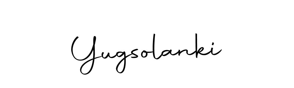How to make Yugsolanki name signature. Use Autography-DOLnW style for creating short signs online. This is the latest handwritten sign. Yugsolanki signature style 10 images and pictures png
