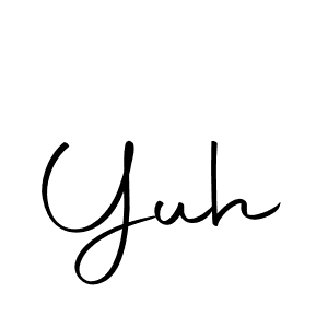 How to make Yuh name signature. Use Autography-DOLnW style for creating short signs online. This is the latest handwritten sign. Yuh signature style 10 images and pictures png
