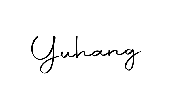 You can use this online signature creator to create a handwritten signature for the name Yuhang. This is the best online autograph maker. Yuhang signature style 10 images and pictures png