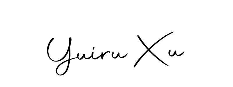 Make a short Yuiru Xu signature style. Manage your documents anywhere anytime using Autography-DOLnW. Create and add eSignatures, submit forms, share and send files easily. Yuiru Xu signature style 10 images and pictures png